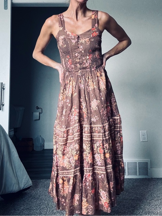 Spell Dresses & Skirts - Spell & the Gypsy Collective Meadowland Linen Dress size XS EXCELLENT